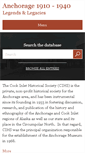 Mobile Screenshot of alaskahistory.org