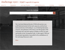 Tablet Screenshot of alaskahistory.org